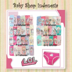 D130 Celana Dalam Anak Import Celana Dalam Anak Karakter LOL  large